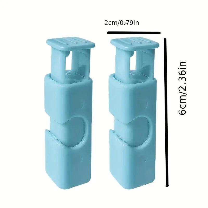 Reusable Food Bag Clips (4-Pack) – Airtight Snack Sealers