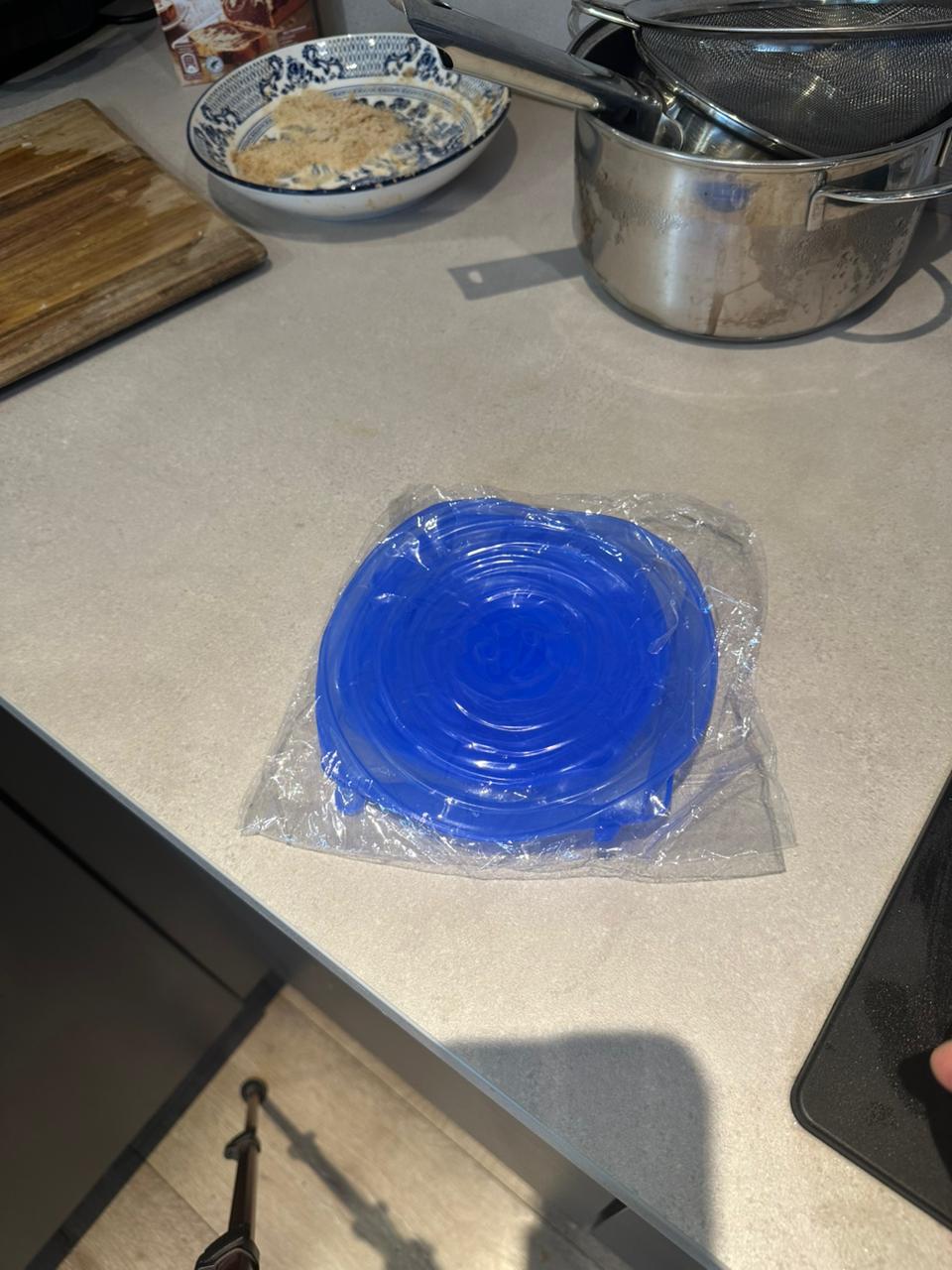 Reusable Silicone Stretch Lids (6-Pack) – Airtight Food Covers